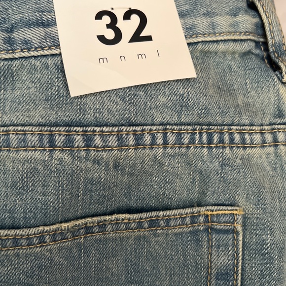 MNML NEW BLUE M5 JEANS SIZE 32 - Picture 3 of 6